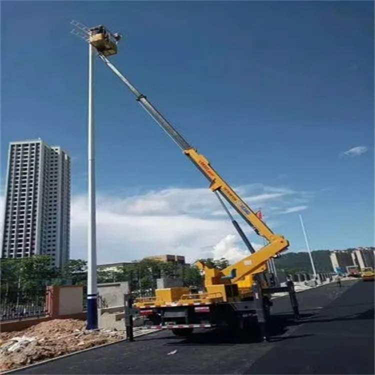 烟台福山维修路灯的曲臂升降车出租