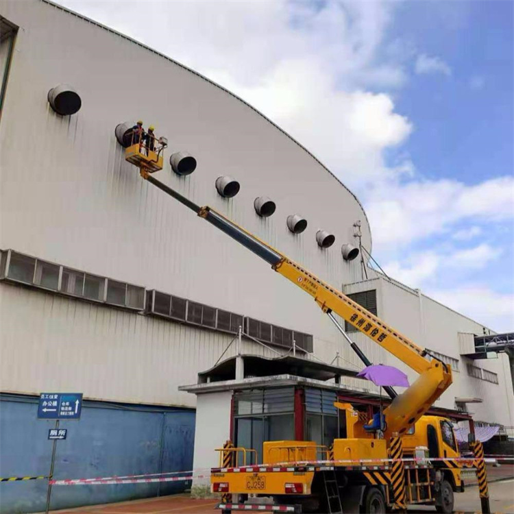 烟台福山高空作业车出租服务：专业广告牌安装解决方案