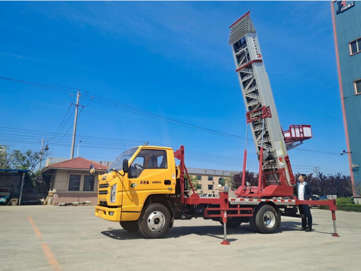 烟台福山常年租赁32米云梯车